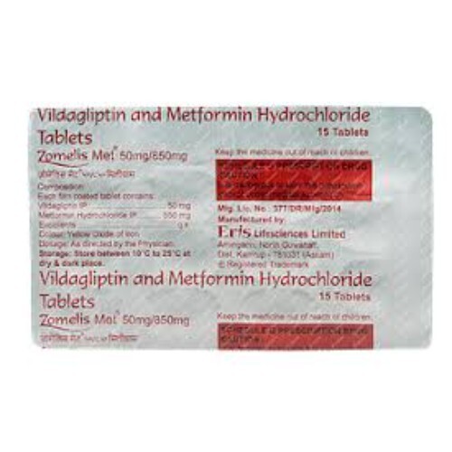ZOMELIS MET 50MG/850MG TABLET