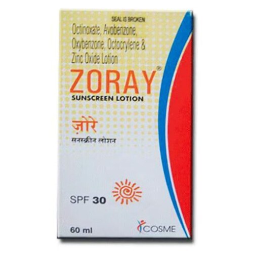 ZORAY SUNCREEN SPF 30 60ML LOTION