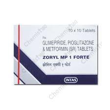 ZORYL MP 1MG FORTE TABLET