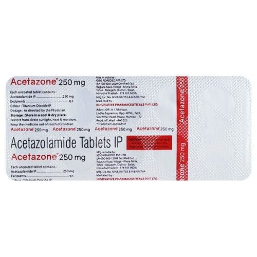 ACETAZONE 250MG TABLET