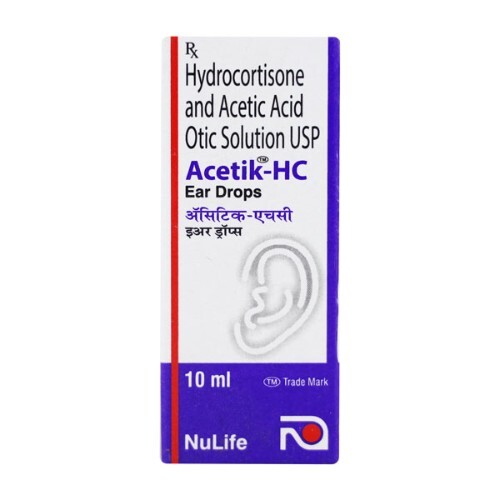 ACETIK HC 10ML EAR DROPS