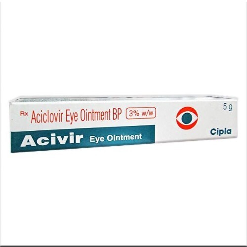 ACIVIR EYE OINT.5GM