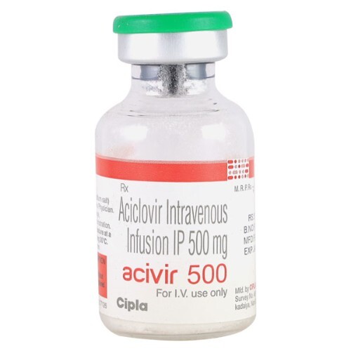 ACIVIR 500MG IV INJ
