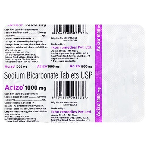 ACIZO 1000MG TABLET