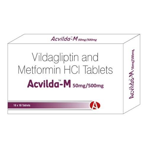 ACVILDA M 50/500 MG TABLET