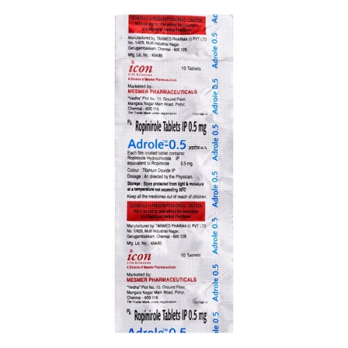 ADROLE 0.5MG TABLET