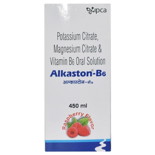 ALKASTON B6 RASPBERRY FLAVOUR ORAL SOLUTION 450ML