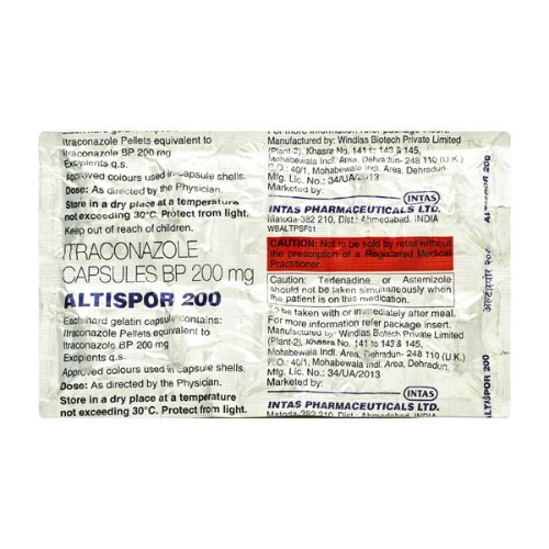 ALTISPOR 200MG CAPSULE