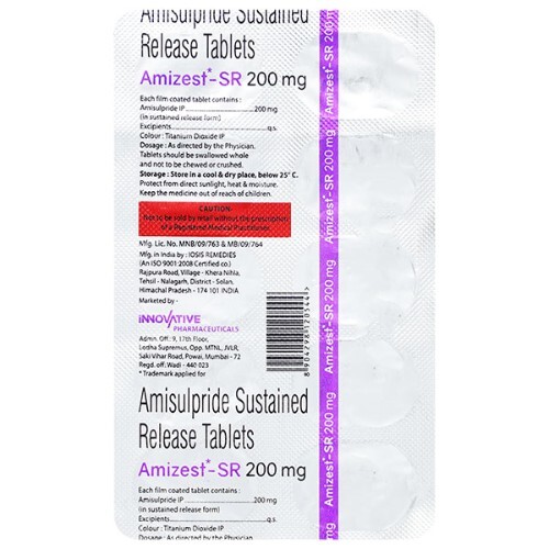 AMIZEST 200MG SR TABLET