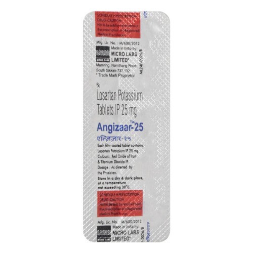 ANGIZAAR 25MG TABLET
