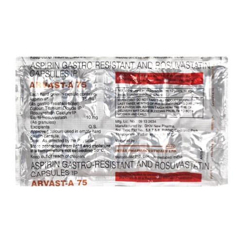 ARVAST A 75MG CAPSULE