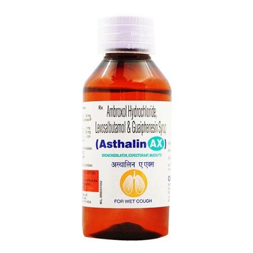 ASTHALIN AX 100ML SYRUP