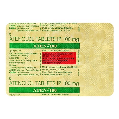 ATEN 100MG TABLET