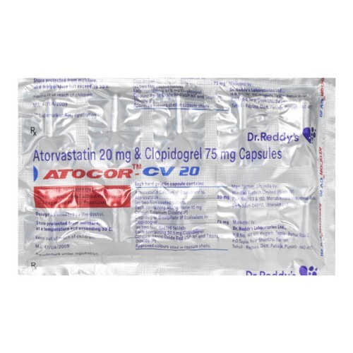 ATOCOR CV 20MG CAP