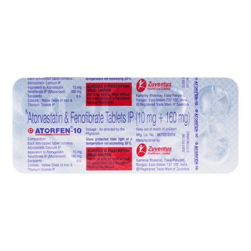 ATORFEN 10MG TABLET