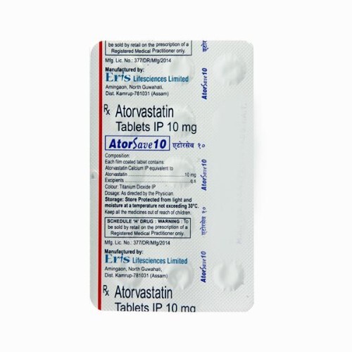 ATORSAVE 10MG TABLET