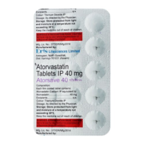 ATORSAVE 40MG TABLET