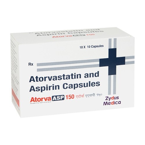 ATORVA ASP 150MG CAPSULE