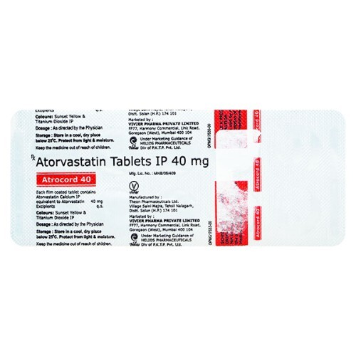 ATROCORD 40MG TABLET