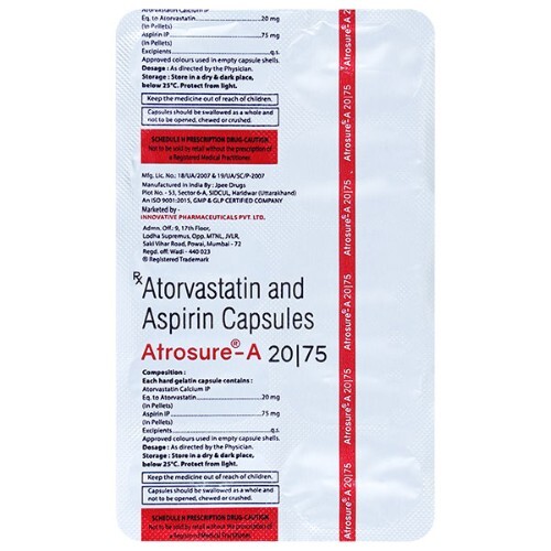 ATROSURE A 20MG/75MG TABLET