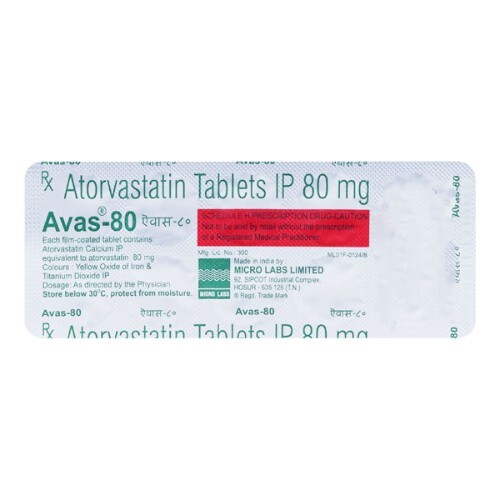 AVAS 80MG TABLET