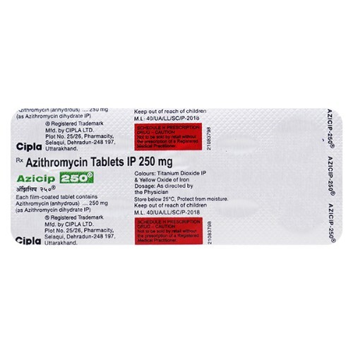 AZICIP 250MG TABLET