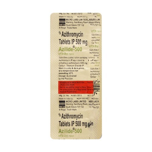 AZILIDE 500MG TABLET
