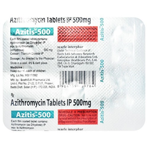 AZITIS 500MG TABLET