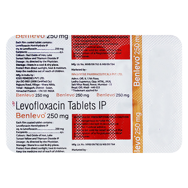 BENLEVO 250MG TABLET