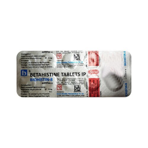 BIOHISTIN 8MG TABLET