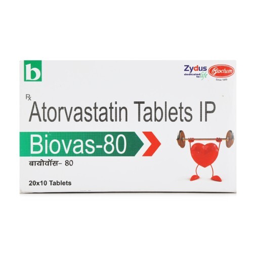 BIOVAS 80MG TABLET