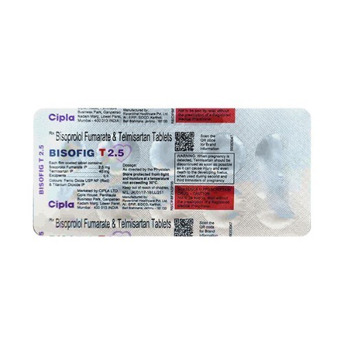 BISOFIG T 2.5 MG TABLET