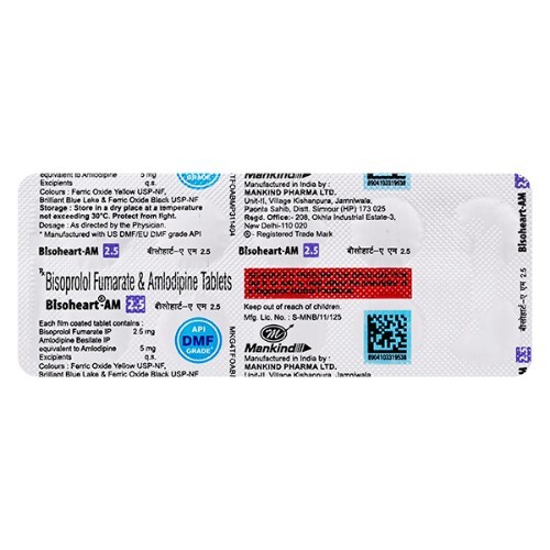 BISOHEART AM 2.5MG TABLET