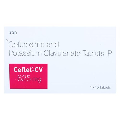 CEFLET CV 625MG TABLET