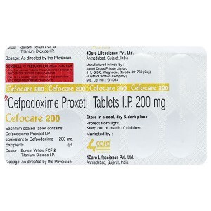 CEFOCARE 200MG TABLET