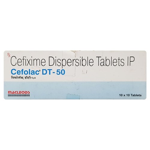 CEFOLAC DT 50MG TABLET