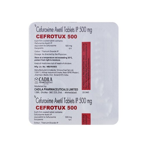 CEFROTUX 500MG TABLET