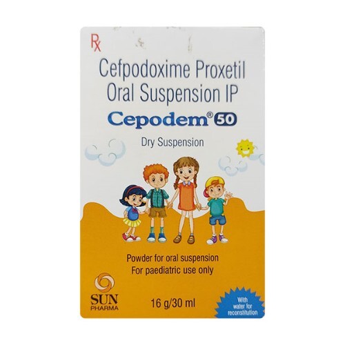 CEPODEM DS 50MG SUSPENSION 30ML