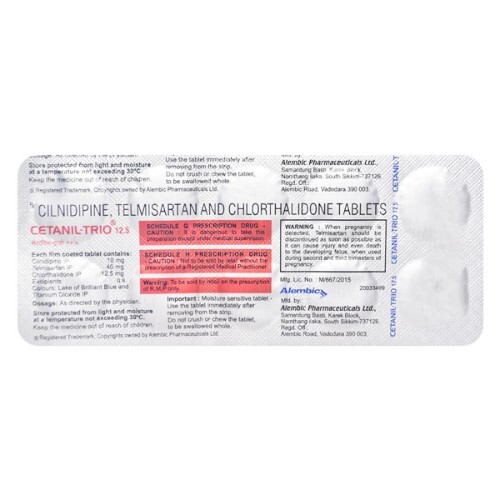 CETANIL TRIO 12.5 TAB