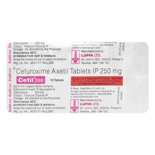 CETIL 250MG TABLET