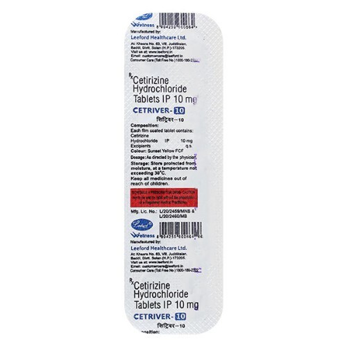 CETRIVER 10MG TABLET
