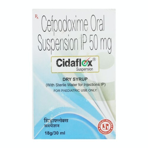 CIDAFLOX 50MG SUSPENSION 30ML
