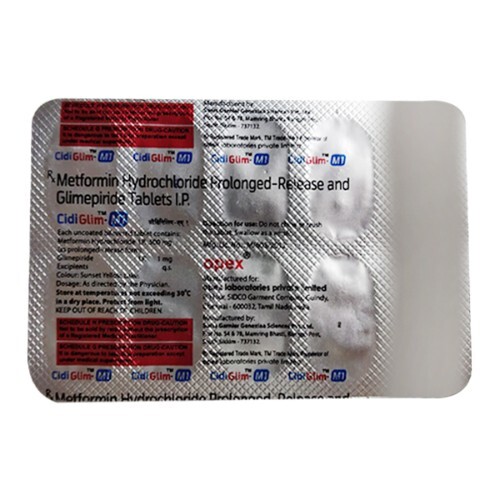 CIDIGLIM M 1 MG TABLET