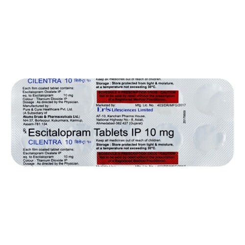 CILENTRA 10MG TABLET