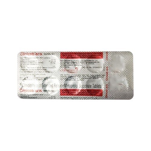 CILNICAB BETA 10MG/50MG TABLET