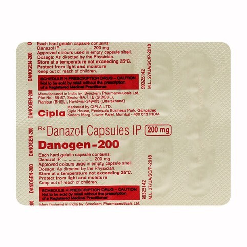 DANOGEN 200MG CAPSULE