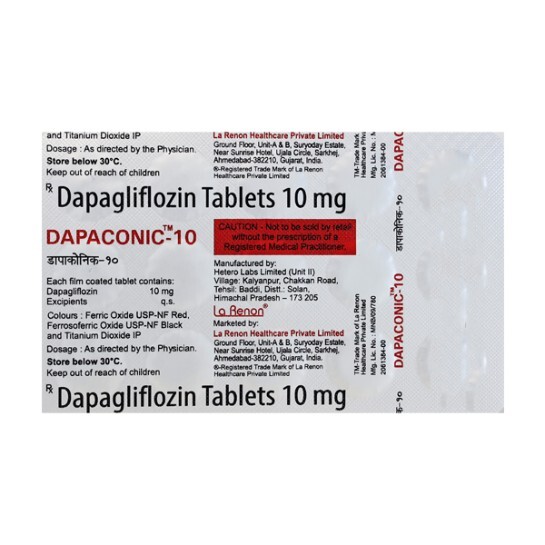 DAPACONIC 10MG TABLET