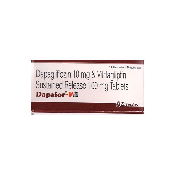 DAPAFOR V 10 MG / 100 MG TABLET