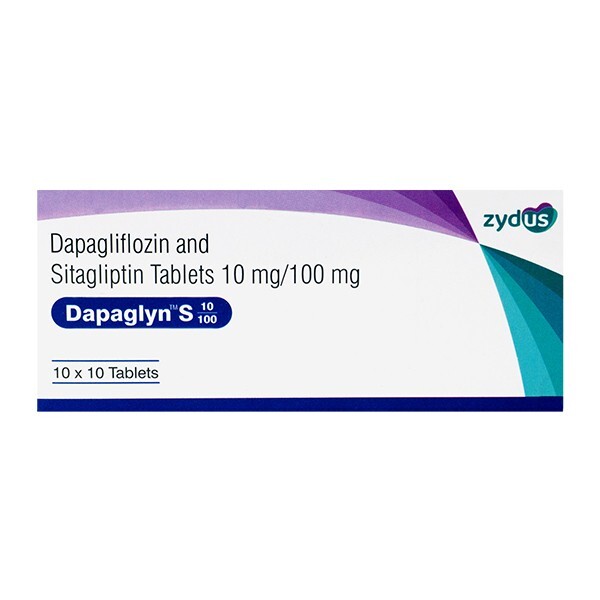 DAPAGLYN S 10/100MG TABLET
