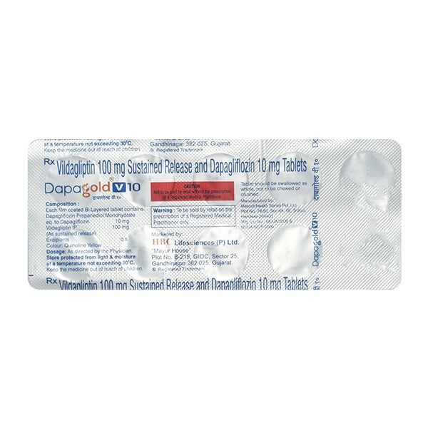 DAPAGOLD V10MG TABLET